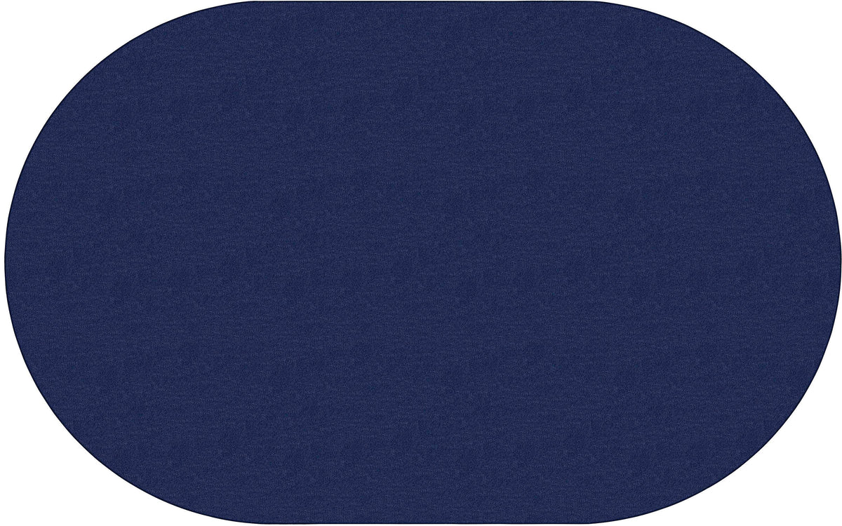 CHILDCRAFT - CARPETS - SELECT SOLID - OVAL - 8 FT X 12 FT - SPECIFY COLOR