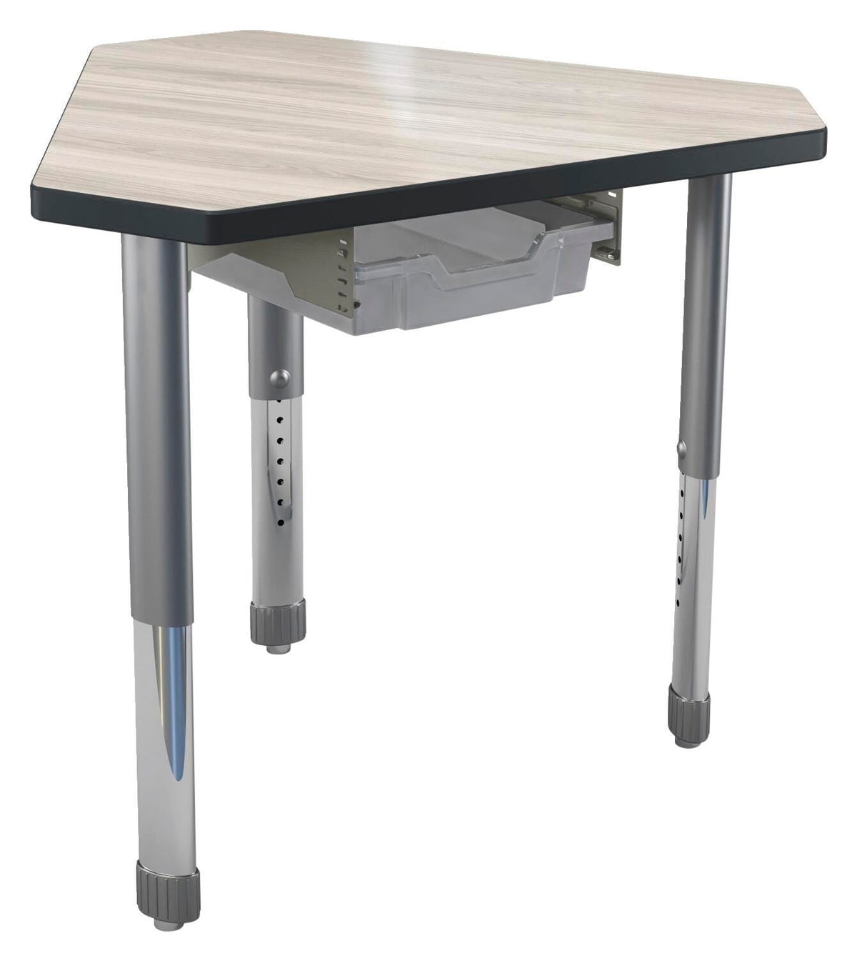 DESK - CLASSROOM SELECT - CONCORD - MINIGEM - 30.5 W X 27 D - LAMINATE - LOCKEDGE - SPECIFY TOP COLOR - SPECIFY EDGE COLOR - TOTE RAILS