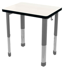 DESK - CLASSROOM SELECT - CONCORD - RECTANGLE - 27 W X 20 D - LAMINATE - LOCKEDGE - SPECIFY TOP COLOR - SPECIFY EDGE COLOR - NONE