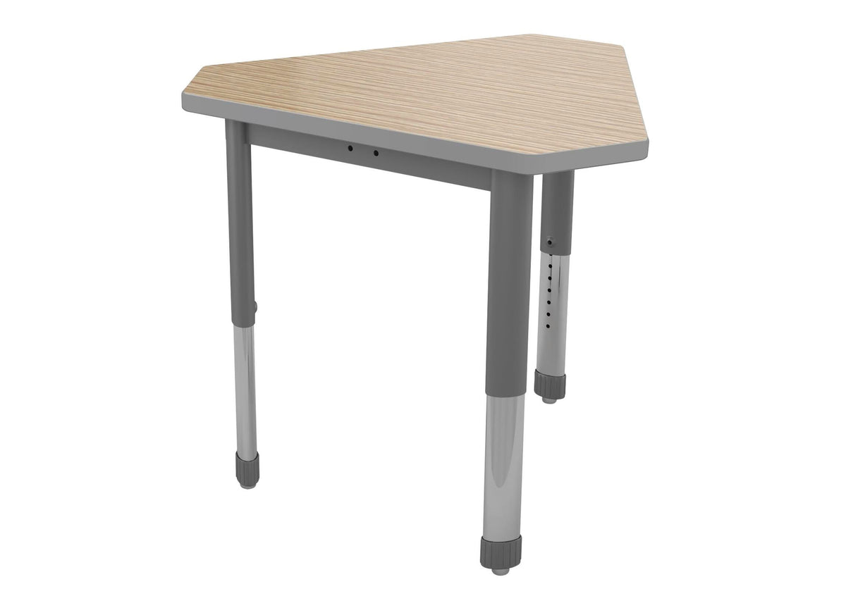 DESK - CLASSROOM SELECT - CONCORD - GEM - 34 W X 30 D - LAMINATE - T-MOLD - SPECIFY TOP COLOR - SPECIFY EDGE COLOR - NONE