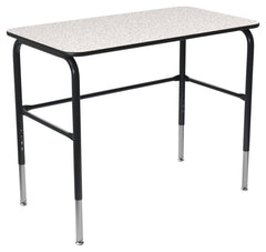DESK - CLASSROOM SELECT - ROYAL SEATING 1600 STUDY TOP DESK - 20 X 36 IN - LAMINATE - LOCKEDGE - SPECIFY TOP COLOR - SPECIFY EDGE COLOR - NONE