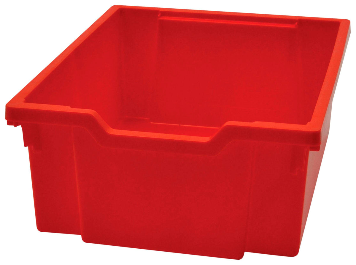 GRATNELLS - F2 SHALLOW TRAY - 12-1/3 X 16-4/5 X 6 IN - 12-1/3 W X 16-4/5 D X 6 H IN - SPECIFY TRAY COLOR