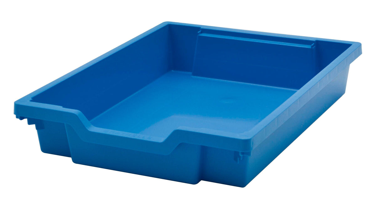 GRATNELLS - F1 SHALLOW TRAY - 12-1/3 X 16-4/5 X 3 IN - 12-1/3 W X 16-4/5 D X 3 H IN - SPECIFY TRAY COLOR