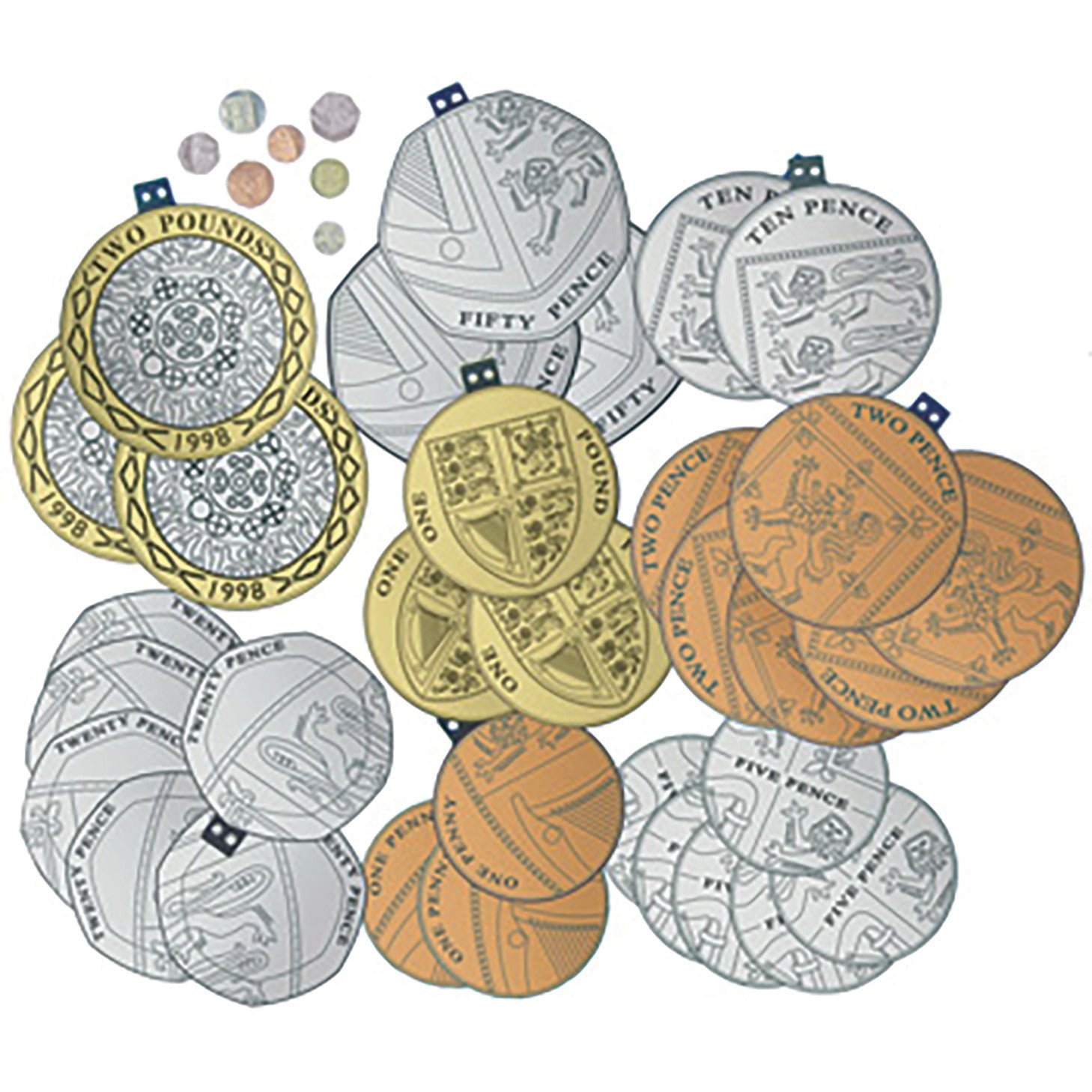 Giant Plastic Money 11 Disc.