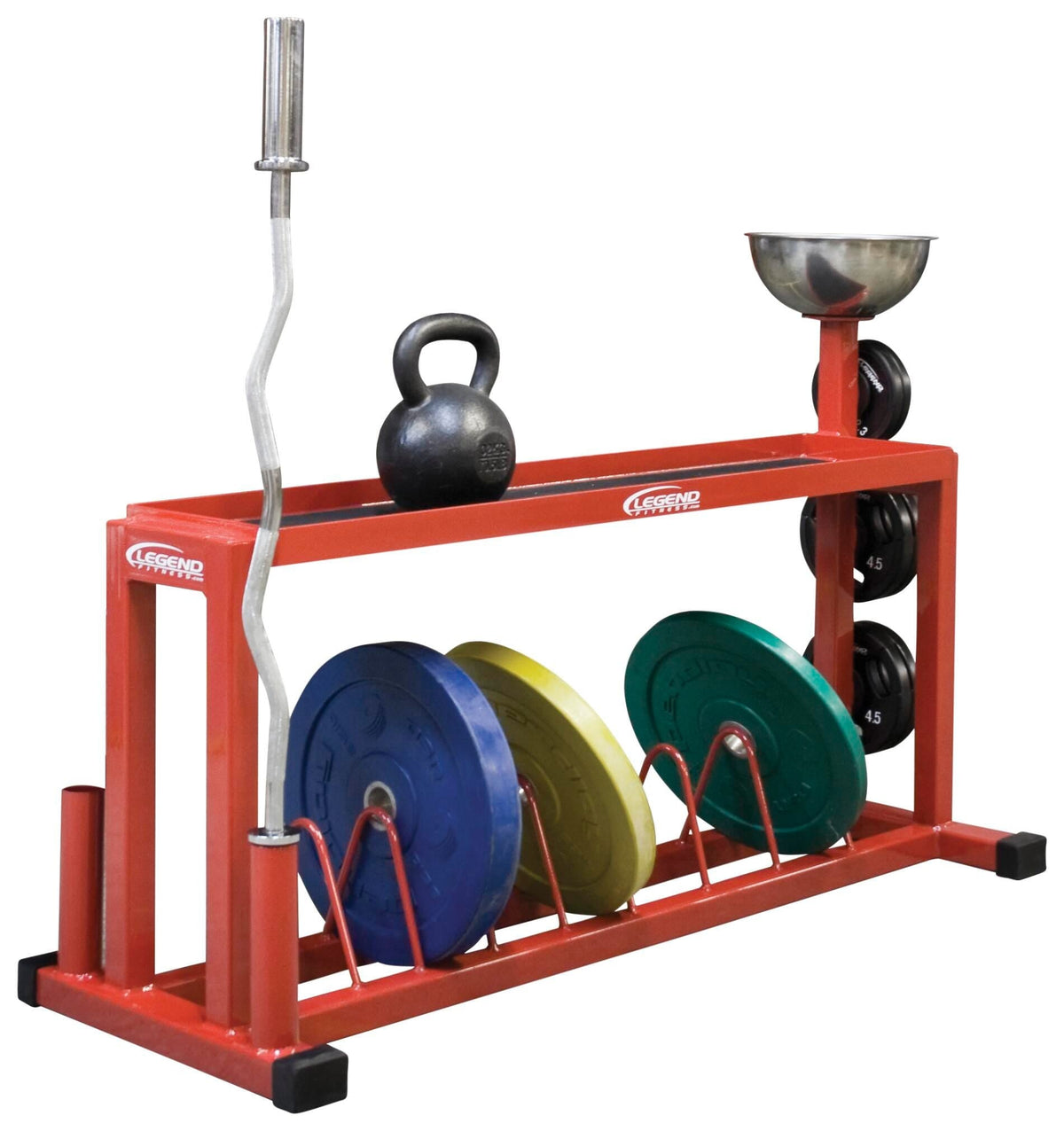 LEGEND FITNESS - MULTI-STORAGE RACK - 67 IN X 24 IN X 41 IN - SPECIFY FRAME COLOR