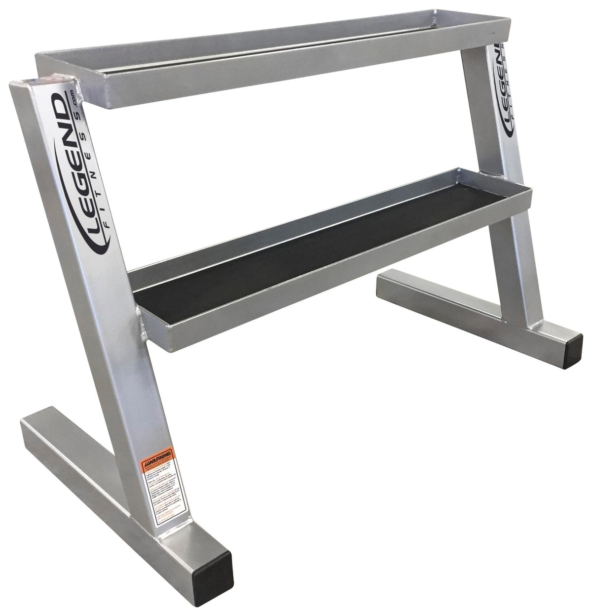 LEGEND FITNESS - TWO TIER KETTLEBELL SHORT RACK - 46 IN X 24 IN X 33 IN - SPECIFY FRAME COLOR