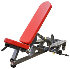 LEGEND FITNESS - ADJUSTING THREE WAY UTILITY BENCH WITHOUT LOGO - 61 IN X 23 IN X 17 IN - SPECIFY FRAME COLOR - SPECIFY PAD COLOR