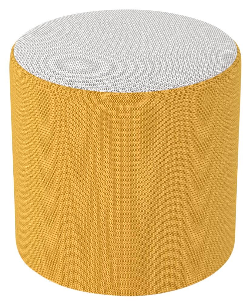 CLASSROOM SELECT - NEOLOUNGE 18 IN ROUND OTTOMAN - SPECIFY SEAT COLOR - DUAL - SPECIFY SIDE COLOR