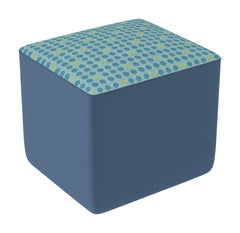 CLASSROOM SELECT - NEOLOUNGE RECTANGLE OTTOMAN - SPECIFY SEAT COLOR - DUAL - SPECIFY SIDE COLOR