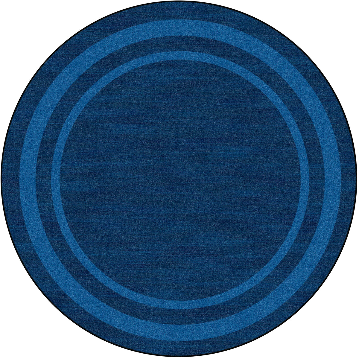 CHILDCRAFT - CARPETS - SIMPLE BORDER - ROUND - 8 FT DIA - SPECIFY COLOR