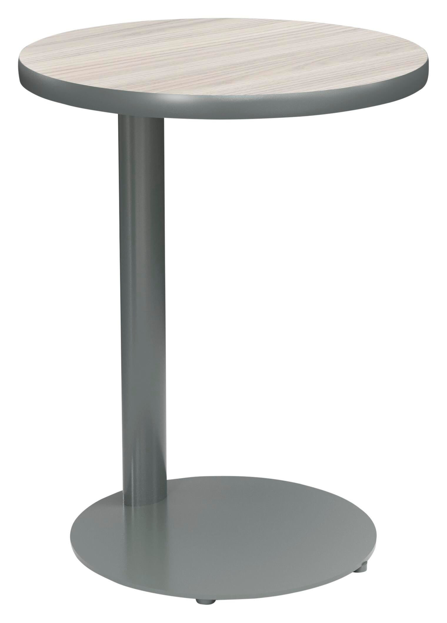 CLASSROOM SELECT - SIDE TABLE - ROUND TOP - SPECIFY EDGE COLOR - LAMINATE - SPECIFY TOP COLOR