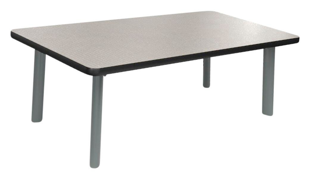 CLASSROOM SELECT - COFFEE TABLE - RECTANGLE TOP - 48 W X 24 D X 16 H IN - SPECIFY EDGE COLOR - LAMINATE - SPECIFY TOP COLOR