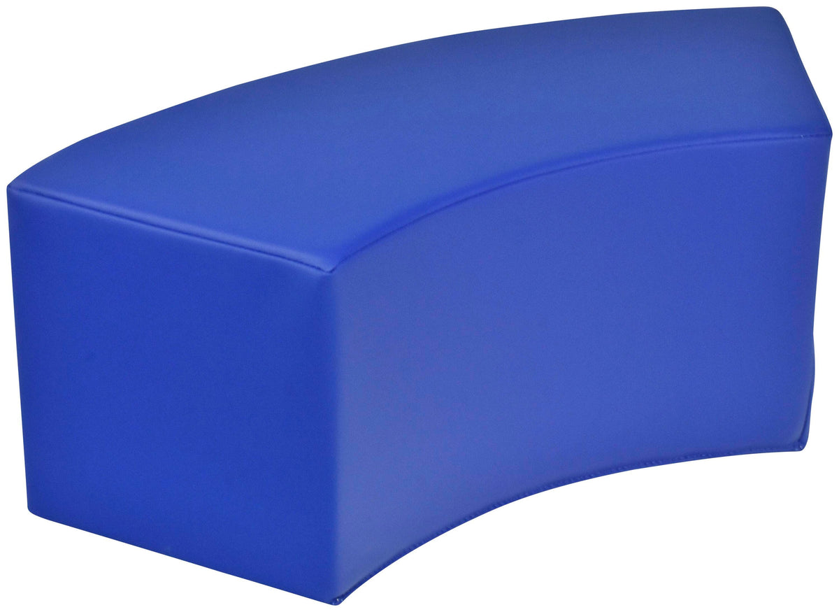 CHILDCRAFT - OTTOMANS - CURVE - 27 W X 16 D X 12 H IN - SPECIFY COLOR