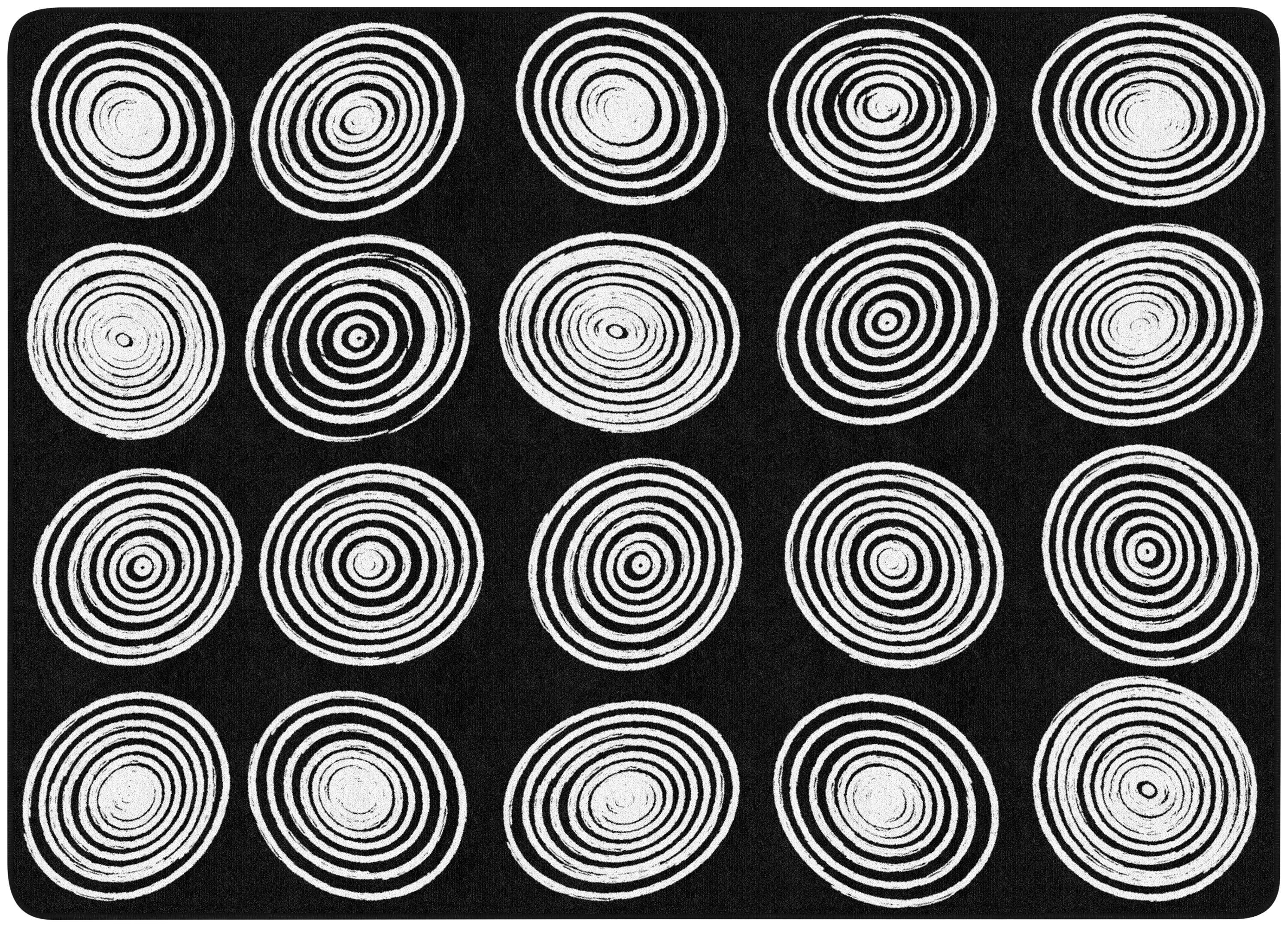 FLAGSHIP CARPETS - CIRCLES - RECTANGLE - 6 FT X 8 FT 4 IN - SPECIFY NUMBER OF SEATS - SPECIFY COLOR