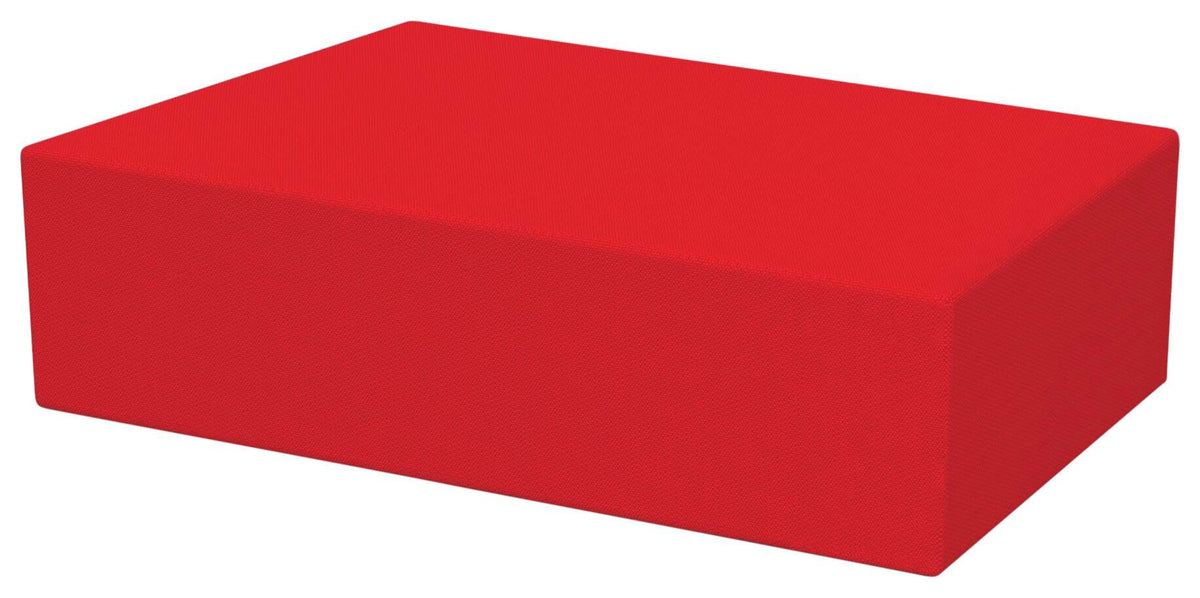 CLASSROOM SELECT - NEOLOUNGE2 - RECTANGLE SEAT PAD - 24 W X 14 D X 6 H IN - SPECIFY SINGLE/DUAL FABRIC - SPECIFY FABRIC COLOR