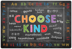 CARPETS FOR KIDS - CHOOSE KIND - RECTANGLE - 6 FT X 9 FT - SPECIFY COLOR