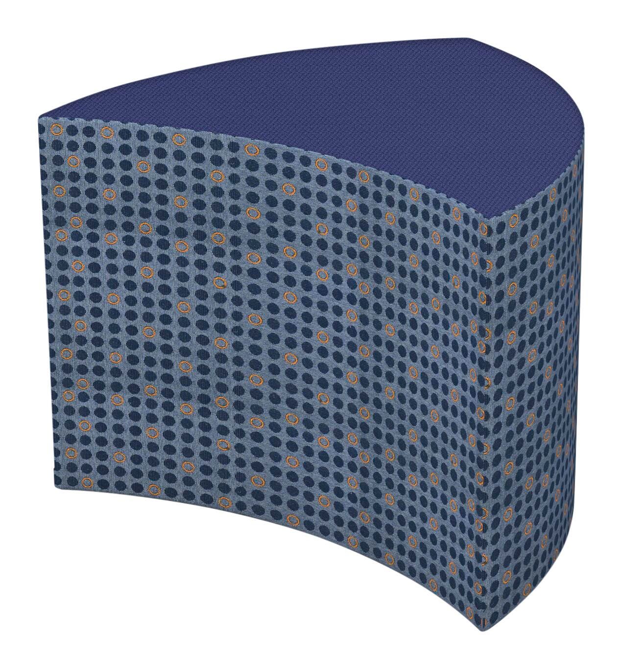 CLASSROOM SELECT - NEOLOUNGE - TWIST OTTOMAN - SPECIFY SEAT COLOR - DUAL - SPECIFY SIDE COLOR