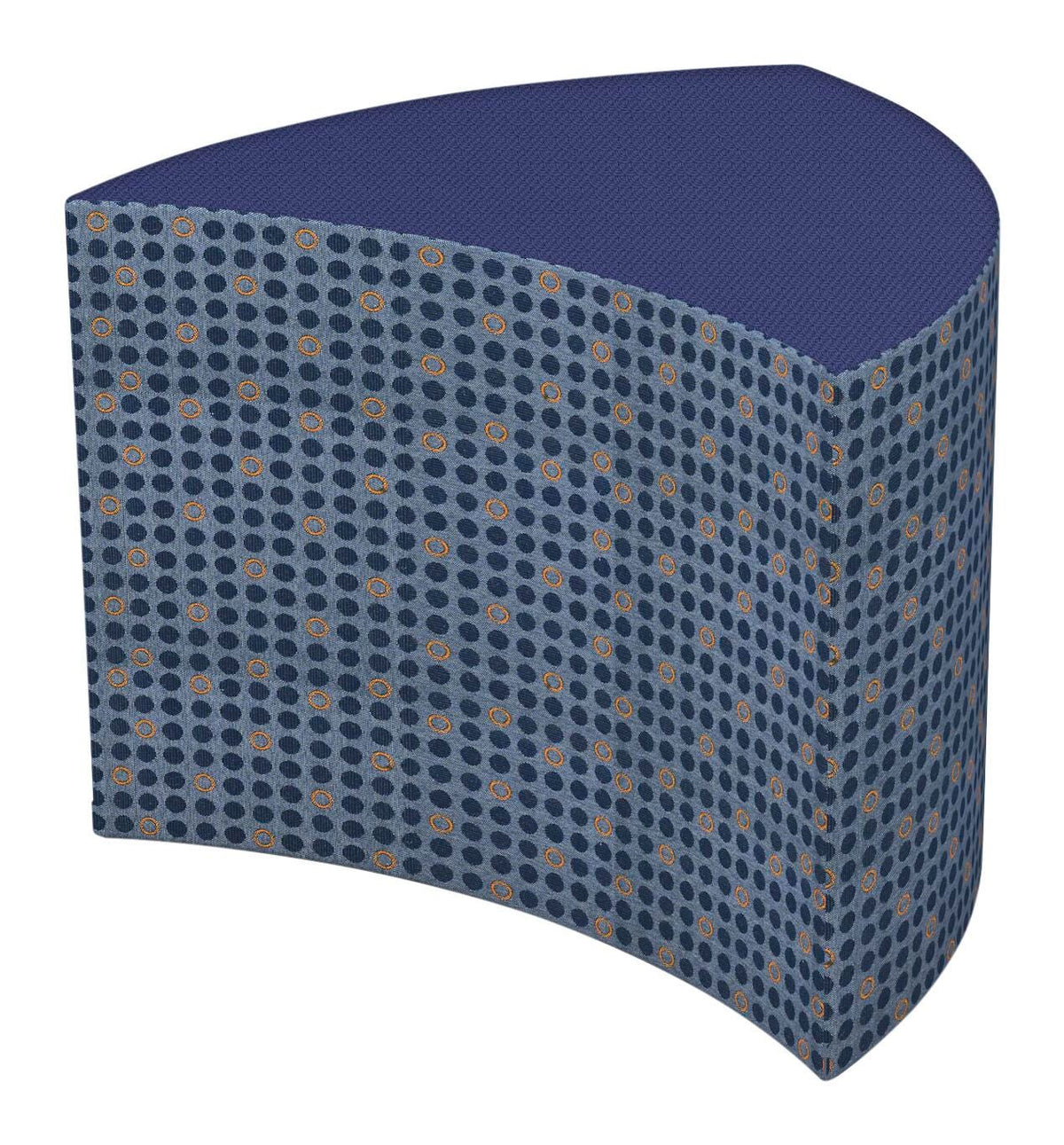 CLASSROOM SELECT - NEOLOUNGE - TWIST OTTOMAN - SPECIFY SEAT COLOR - DUAL - SPECIFY SIDE COLOR