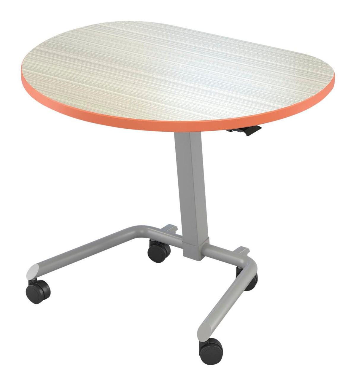 CLASSROOM SELECT - NEOCLASS TEACHER CONFERENCE TABLE - SEMI ROUND - SPECIFY TOP COLOR - SPECIFY EDGE COLOR