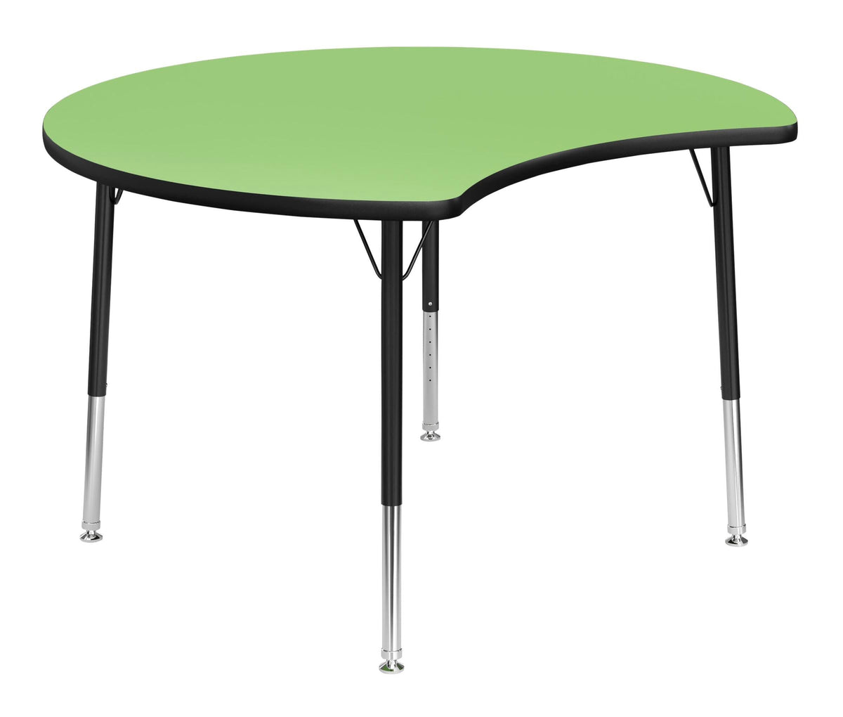 TABLE - CLASSROOM SELECT - ZOOM ACTIVITY TABLE - 48 X 42 - SPECIFY PRODUCT HEIGHT - LAMINATE - T-MOLD - SPECIFY TOP COLOR - SPECIFY EDGE COLOR - SPECIFY LEG COLOR - STANDARD