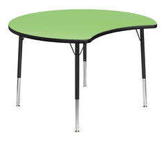 TABLE - CLASSROOM SELECT - ZOOM ACTIVITY TABLE - 48 X 42 - SPECIFY PRODUCT HEIGHT - LAMINATE - T-MOLD - SPECIFY TOP COLOR - SPECIFY EDGE COLOR - SPECIFY LEG COLOR - STANDARD