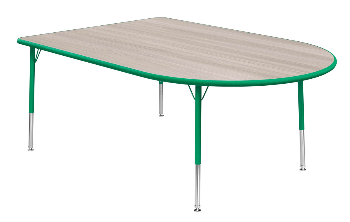 TABLE - CLASSROOM SELECT - MEDIA ACTIVITY TABLE - 72 X 48 - SPECIFY PRODUCT HEIGHT - LAMINATE - LOCKEDGE - SPECIFY TOP COLOR - SPECIFY EDGE COLOR - SPECIFY LEG COLOR - STANDARD