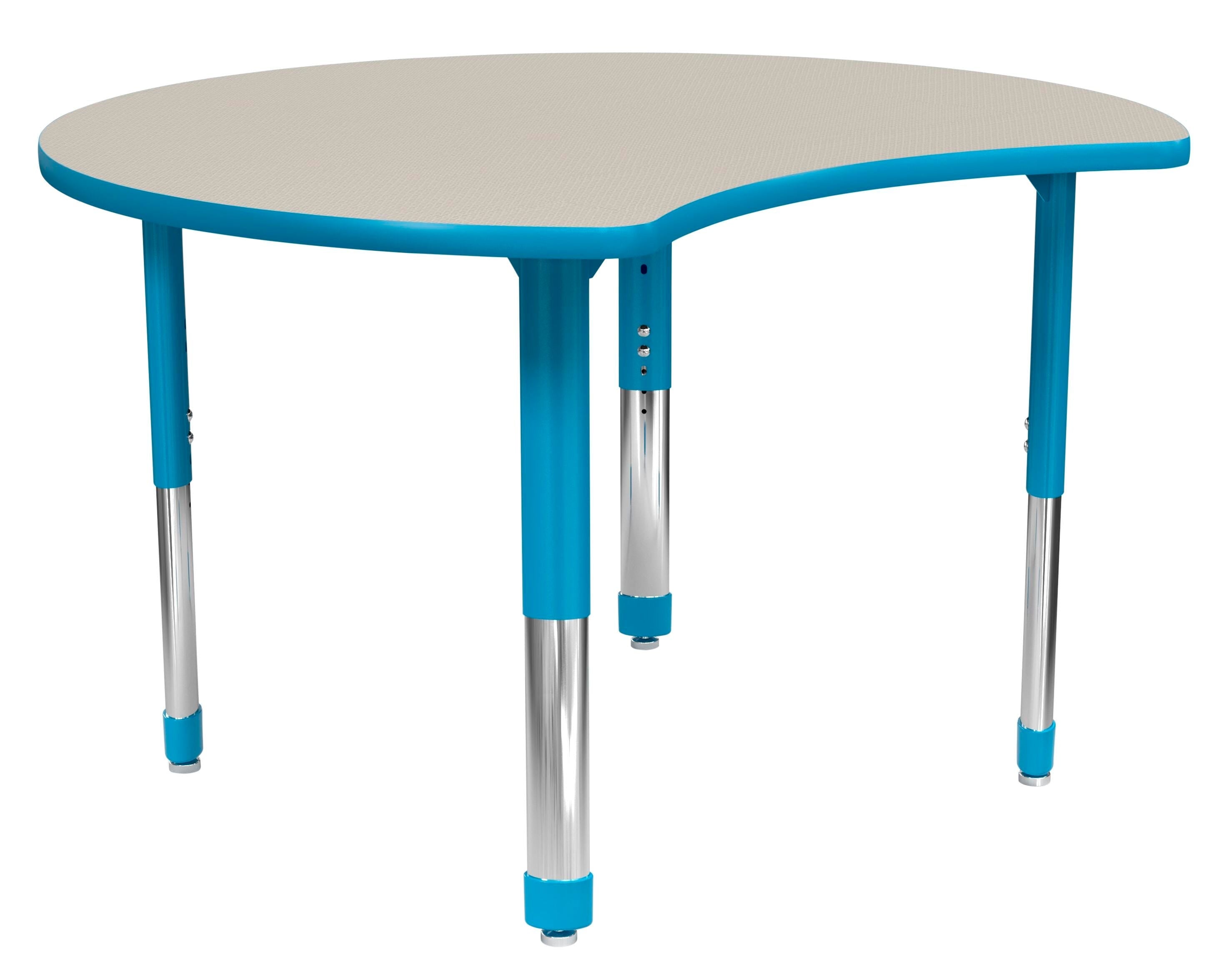 TABLE - CLASSROOM SELECT - ZOOM ACTIVITY TABLE - 48 X 42 - SPECIFY PRODUCT HEIGHT - LAMINATE - T-MOLD - SPECIFY TOP COLOR - SPECIFY EDGE COLOR - SPECIFY LEG COLOR - NEOCLASS