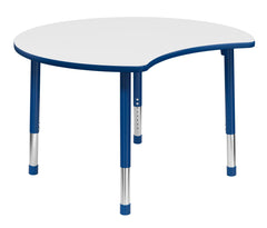 TABLE - CLASSROOM SELECT - ZOOM ACTIVITY TABLE - 48 X 42 - SPECIFY PRODUCT HEIGHT - MARKERBOARD - T-MOLD - SPECIFY TOP COLOR - SPECIFY EDGE COLOR - SPECIFY LEG COLOR - APOLLO