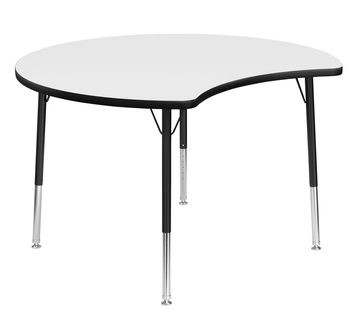 TABLE - CLASSROOM SELECT - ZOOM ACTIVITY TABLE - 48 X 42 - SPECIFY PRODUCT HEIGHT - MARKERBOARD - LOCKEDGE - SPECIFY TOP COLOR - SPECIFY EDGE COLOR - SPECIFY LEG COLOR - STANDARD