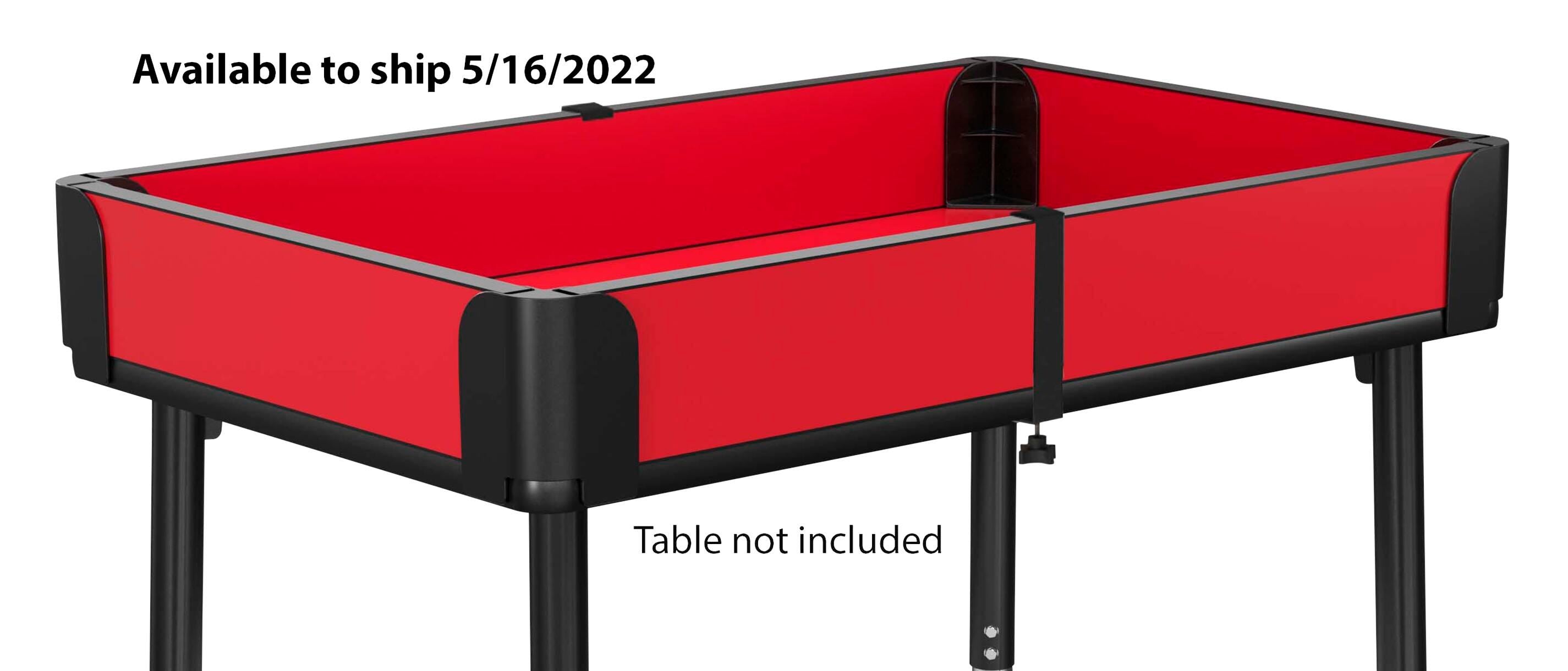 ACCESSORY - CLASSROOM SELECT - PROJECT BUMPER FRAME KIT - 48 W X 30 D X 6 H - SPECIFY PANEL COLOR