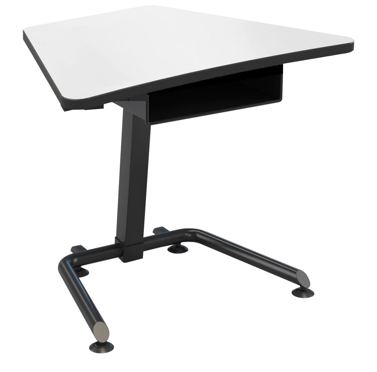 DESK - CLASSROOM SELECT - AFFINITY 30-INCH FIXED HEIGHT DESK - 34-1/4 W X 23-1/2 D - MARKERBOARD - T-MOLD - SPECIFY TOP COLOR - SPECIFY EDGE COLOR - YES - NO - NO