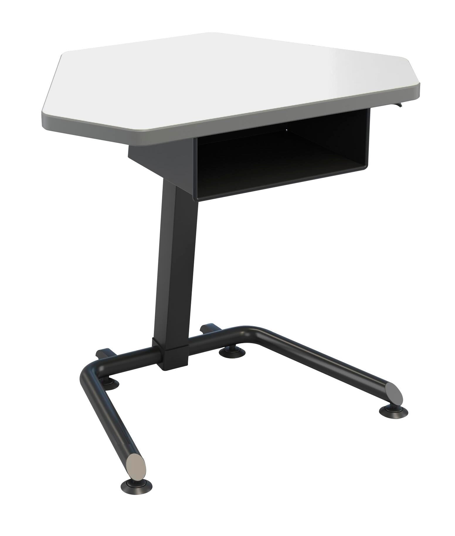DESK - CLASSROOM SELECT - GEM ALLIANCE 30-INCH FIXED HEIGHT DESK - 33 W X 23-3/4 D - MARKERBOARD - T-MOLD - SPECIFY TOP COLOR - SPECIFY EDGE COLOR - YES - NO - NO