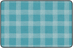 CHILDCRAFT - CARPETS - PEACEFUL PLAID - RECTANGLE - 4 FT X 6 FT - SPECIFY COLOR