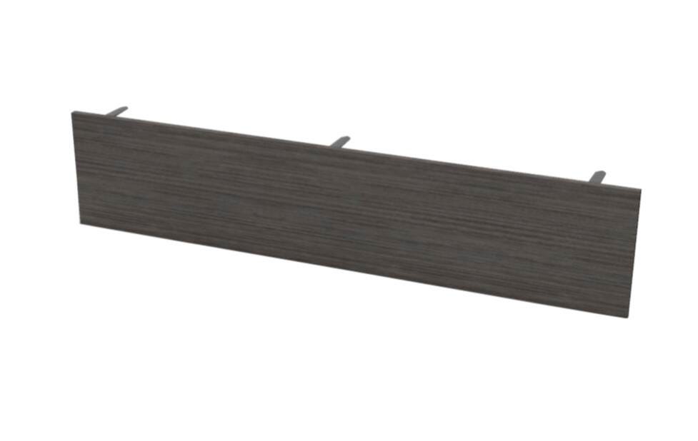 AIS CALIBRATE SERIES SUSPENDED MODESTY PANEL - 72 X 12 IN - SPECIFY LAMINATE COLOR