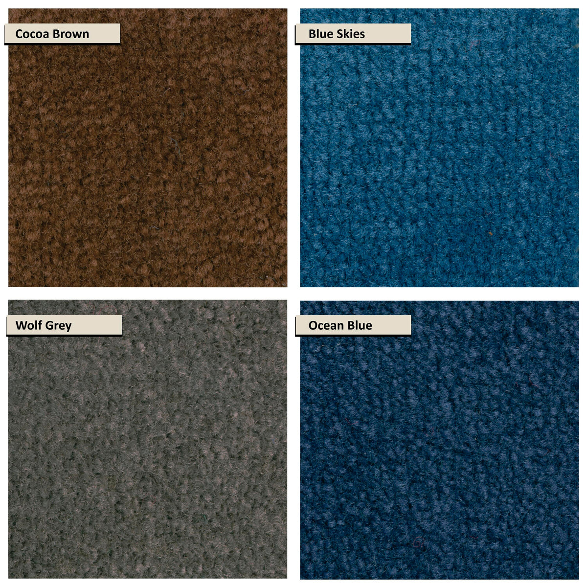 CARPETS FOR KIDS - MT SHASTA - RECTANGLE - 7 FT 6 IN X 12 FT - SPECIFY COLOR