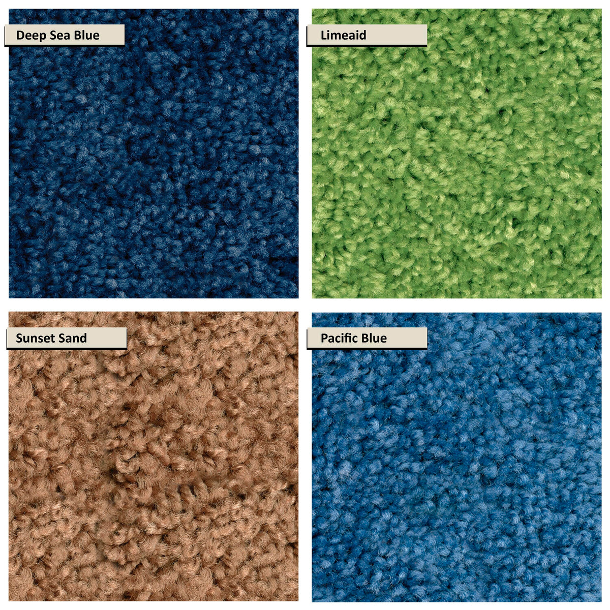 CARPETS FOR KIDS - KIDPLUSH SOLIDS - RECTANGLE - 6 FT X 9 FT - SPECIFY COLOR