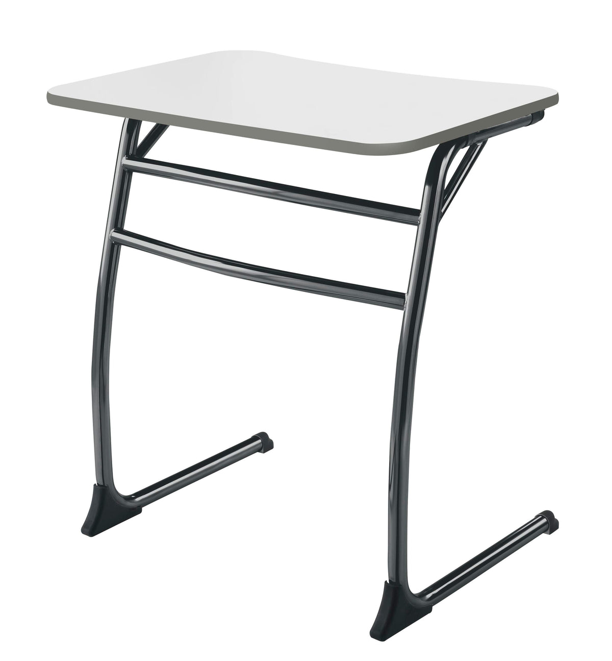 DESK - CLASSROOM SELECT - CONTEMPORARY CANTILEVER - 26 W X 20 D - MARKERBOARD - SPECIFY TOP COLOR - PAINTED - SPECIFY EDGE COLOR - POWDERCOAT - SPECIFY FRAME COLOR