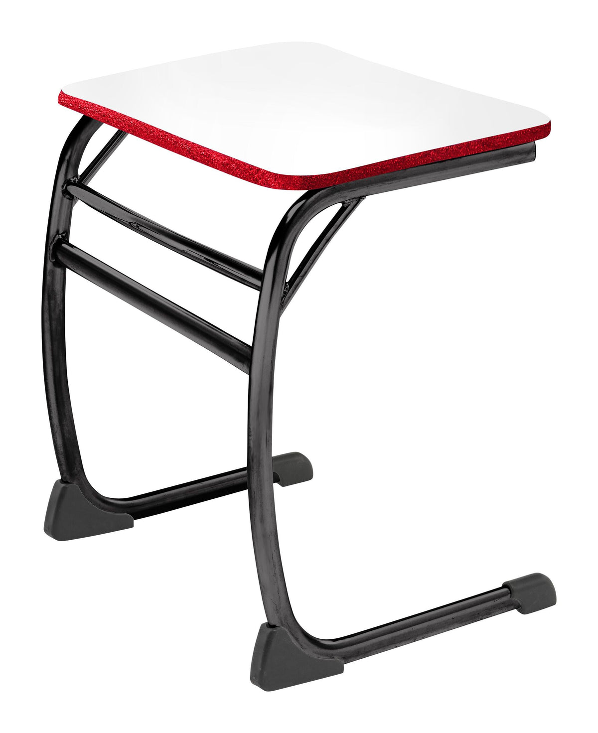 DESK - CLASSROOM SELECT - NEOCLASS ELLIPTICAL CANTILEVER - 26 W X 20 D - MARKERBOARD - SPECIFY TOP COLOR - LOCKEDGE - SPECIFY EDGE COLOR - POWDERCOAT - SPECIFY FRAME COLOR