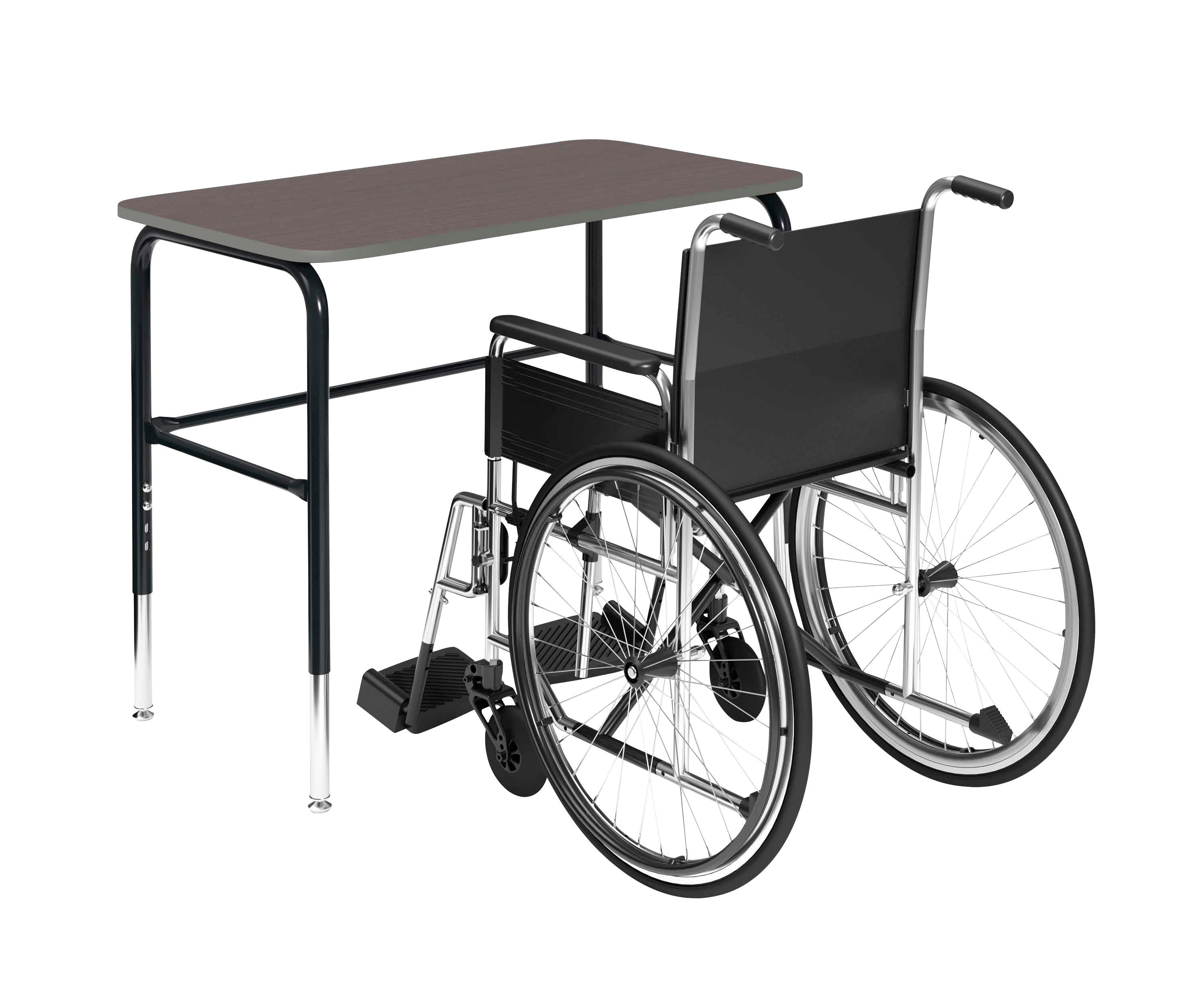 DESK - CLASSROOM SELECT - ROYAL SEATING 1600 STUDY TOP DESK - 20 X 36 IN - LAMINATE - PAINTED - SPECIFY TOP COLOR - SPECIFY EDGE COLOR - NONE