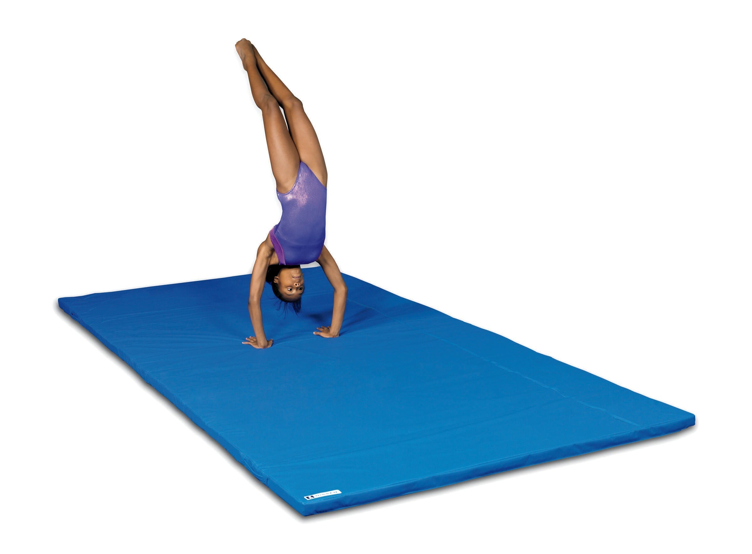 FLAGHOUSE - ENVIROSAFE 2 INCH THICK FOLD-IN-HALF MAT - WITHOUT HOOK AND LOOP - 5 X 10 FT - SPECIFY MAT COLOR