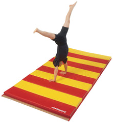 SPORTIME - DELUXE 2-3/8 INCH THICK FOAM INSTRUCTOR MAT - 2 SIDE HOOK AND LOOP - 5 FT X 10 FT - SPECIFY MAT COLOR 1 - SPECIFY MAT COLOR 2