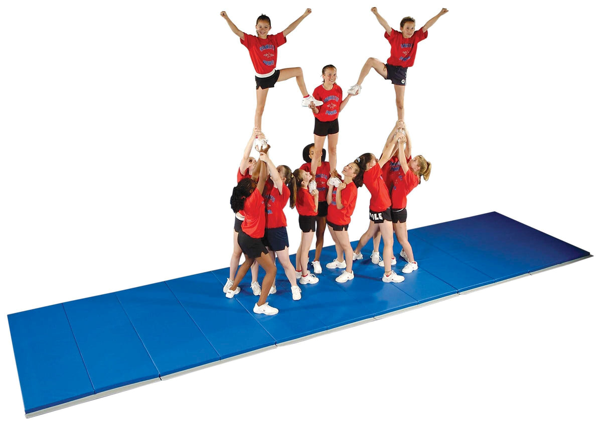 FLAGHOUSE - PREMIUM 2-INCH THICK CROSS-LINK POLYETHYLENE MAT - 2 END HOOK AND LOOP - 6 FT X 12 FT - SPECIFY MAT COLOR 1 - SPECIFY MAT COLOR 2