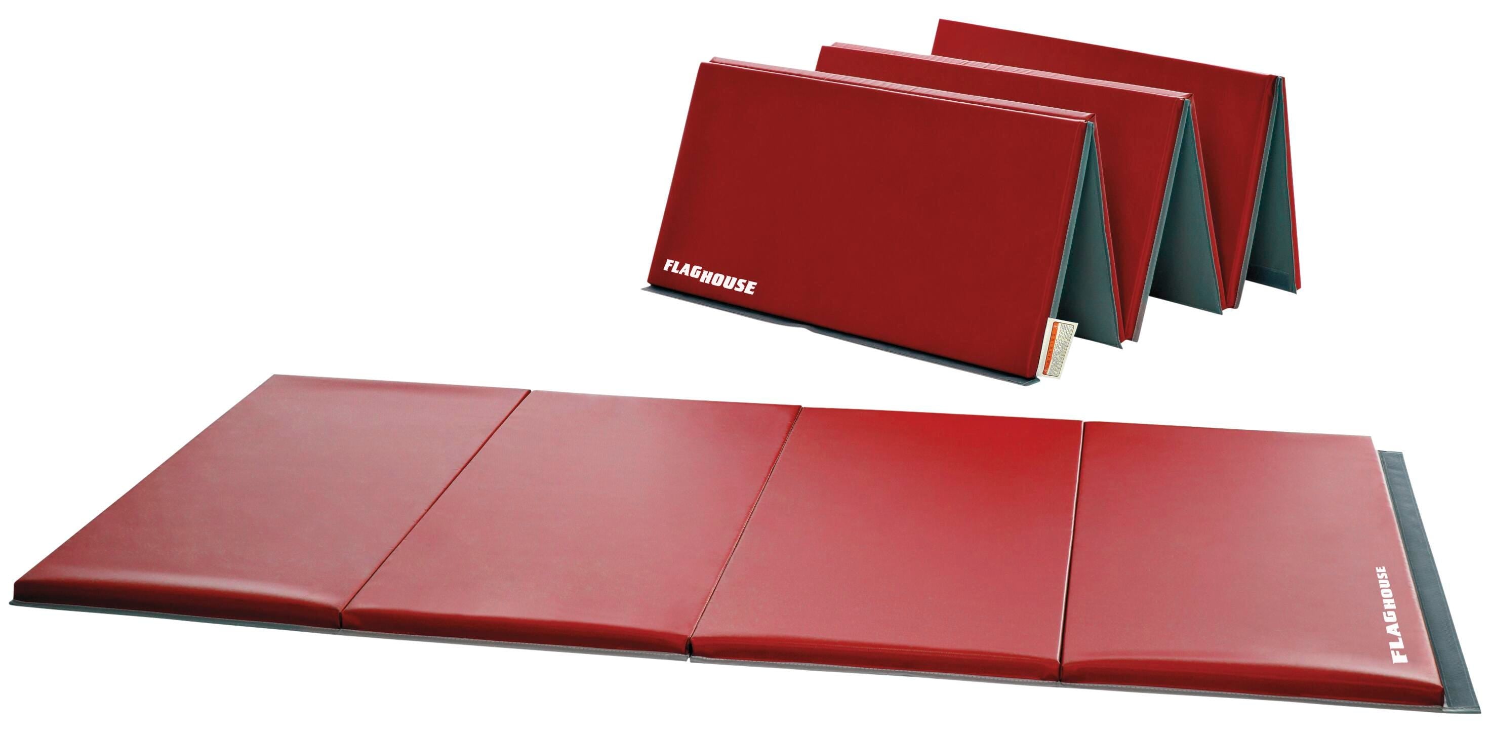 FLAGHOUSE - PREMIUM 2-1/8 INCH THICK COMBINATION MAT - 4 SIDE HOOK AND LOOP - 5 X 10 FT - SPECIFY MAT COLOR 1 - SPECIFY MAT COLOR 2