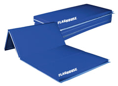 SPORTIME - 2 FOOT PANEL 2 INCH THICK POLYETHYLENE MAT - 4 SIDE HOOK AND LOOP - 4 X 8 FT - SPECIFY MAT COLOR 1 - SPECIFY MAT COLOR 2