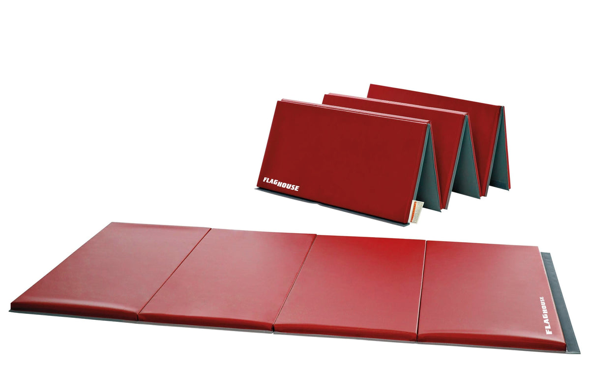 FLAGHOUSE - PREMIUM 2-1/8 INCH THICK COMBINATION MAT - 2 SIDE HOOK AND LOOP - 5 X 10 FT - SPECIFY MAT COLOR 1 - SPECIFY MAT COLOR 2