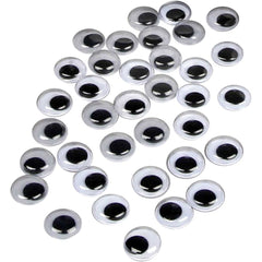 SCO WIGGLY EYES PEEL N STICK 10MM 1000PCS -Min Qty 12