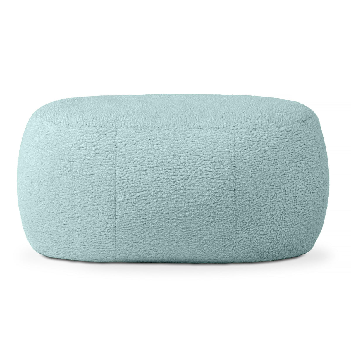 ONEUP INNOVATIONS - JAXX ELLIS OTTOMAN PLUSH POUF - OVAL SHAPE - 32L X 24W X 15H IN - SPECIFY COLOR