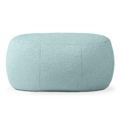 ONEUP INNOVATIONS - JAXX ELLIS OTTOMAN PLUSH POUF - OVAL SHAPE - 32L X 24W X 15H IN - SPECIFY COLOR