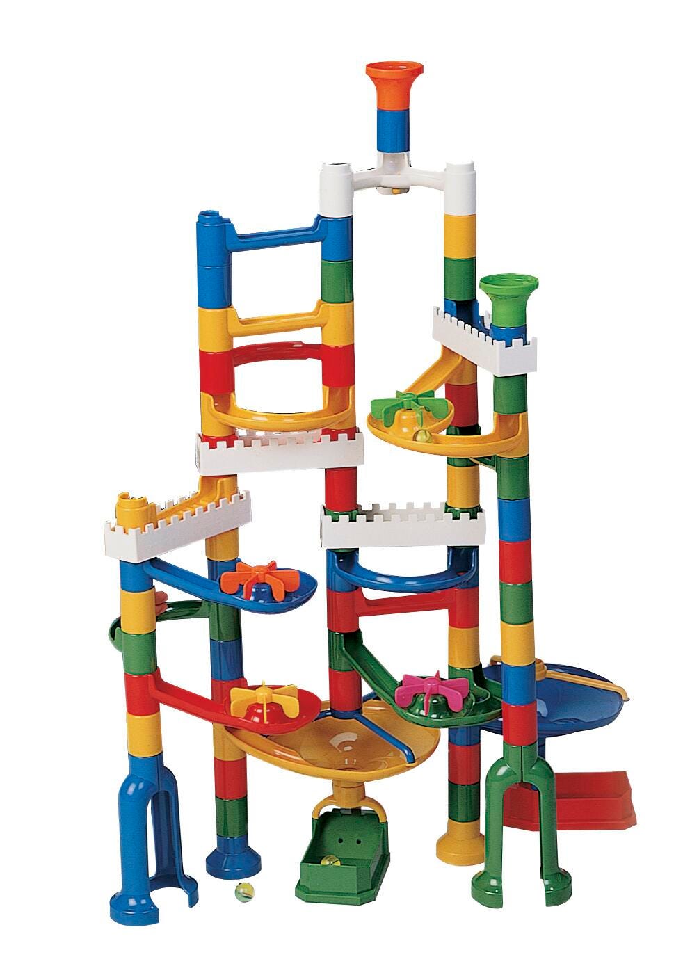 MANIPULATIVES MARBLE RUN SET OF 80