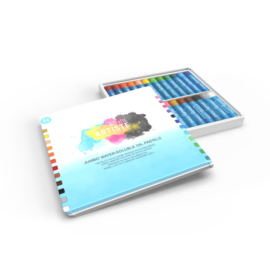 Oil Pastels Water Soluble Pk.24